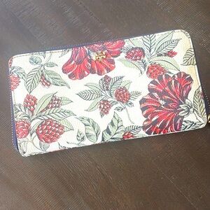 Tory Burch Tropical Print Women's Wallet